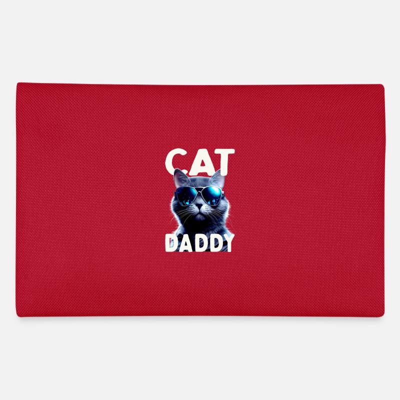 Cat Daddy Cats Père Chat Papa Papa Fête des pères Chat Trousse
