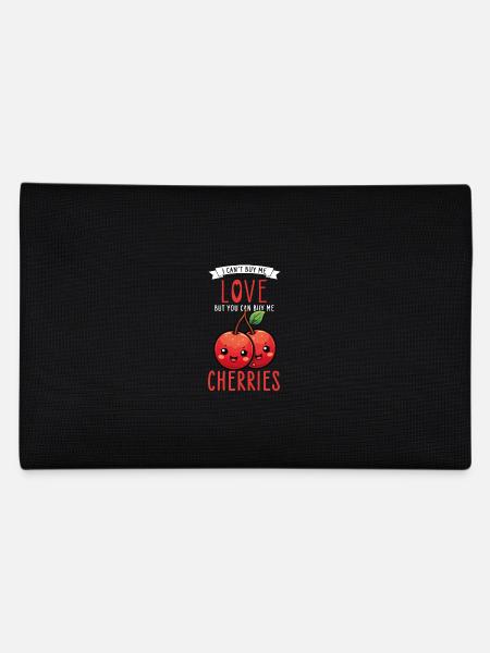 Cerises Kawaii - Trousse - noir - Dos