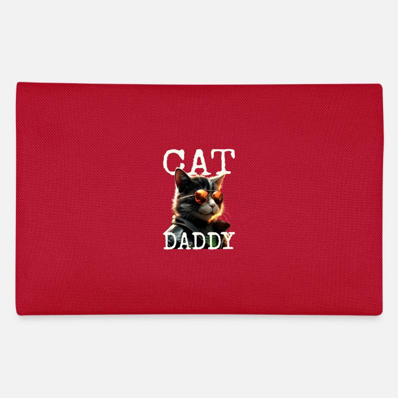 Cat Daddy Cats Père Chat Papa Papa Fête des pères Chat Trousse