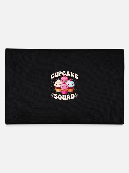 Cupcake Squad Design Kawaii Cupcake Squad - Federtasche - Schwarz - Hinten