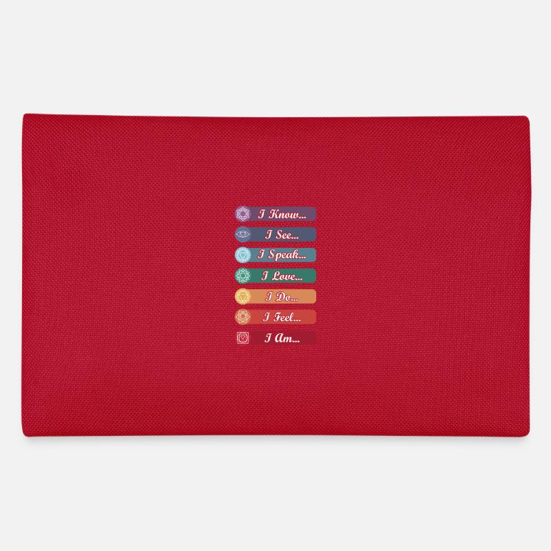 Yoga Chakra Symbole Federtasche