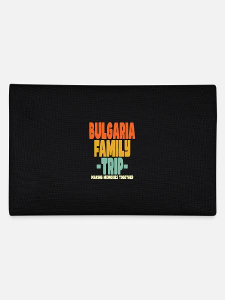 Bulgarie Vacances en famille - Trousse - noir - Dos