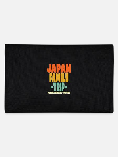 Vacances en famille au Japon - Trousse - noir - Dos