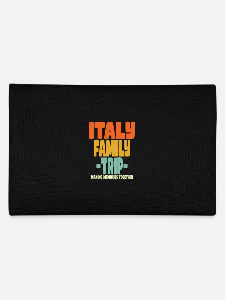 Italie Vacances en famille - Trousse - noir - Dos