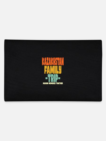 Vacances en famille au Kazakhstan - Trousse - noir - Dos