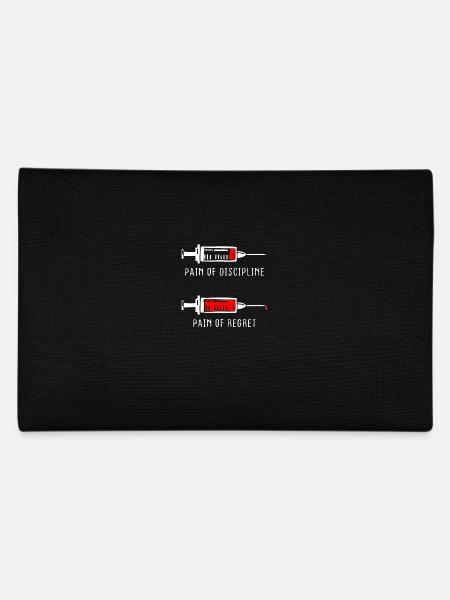 Douleur de la discipline Regret Discipline Fitness Succès - Trousse - noir - Dos