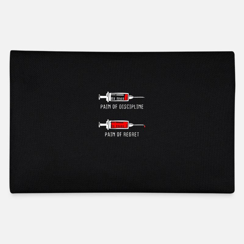 Douleur de la discipline Regret Discipline Fitness Succès - Trousse - noir
