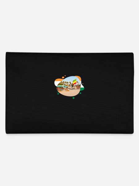 Goa India Souvenir - Pencil Case - black - Back