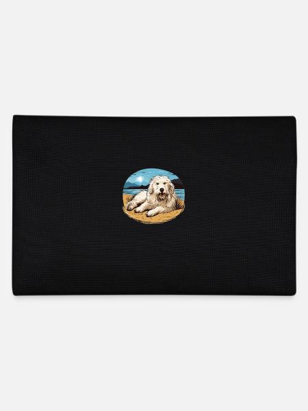 Maremma Abruzzo German Shepherd Maremmano Abruzzese - Pencil Case - black - Back