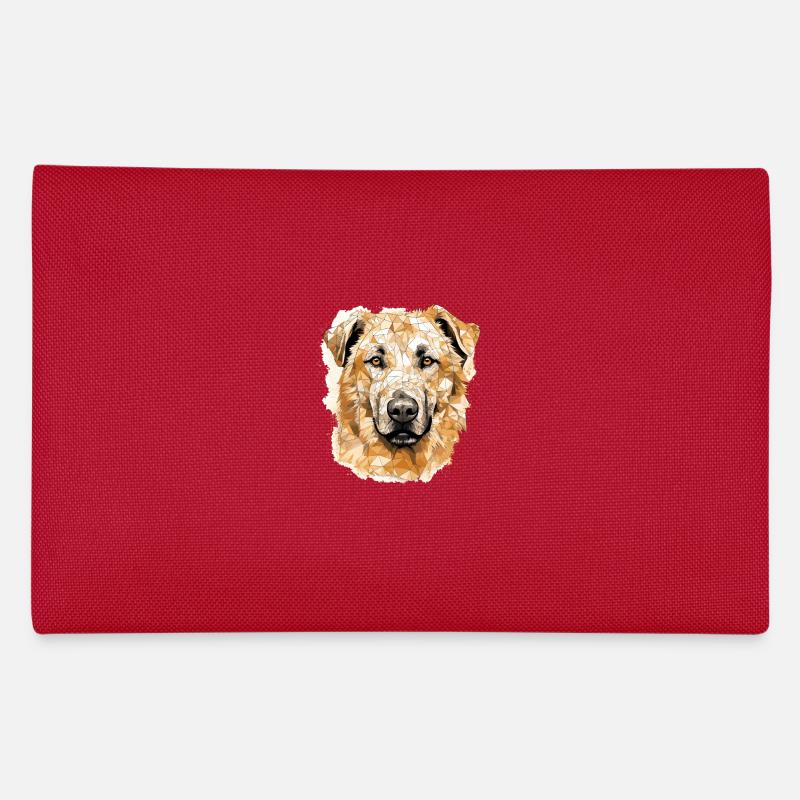 Kangal Dog Race Dog Visage Chien Polygone Trousse