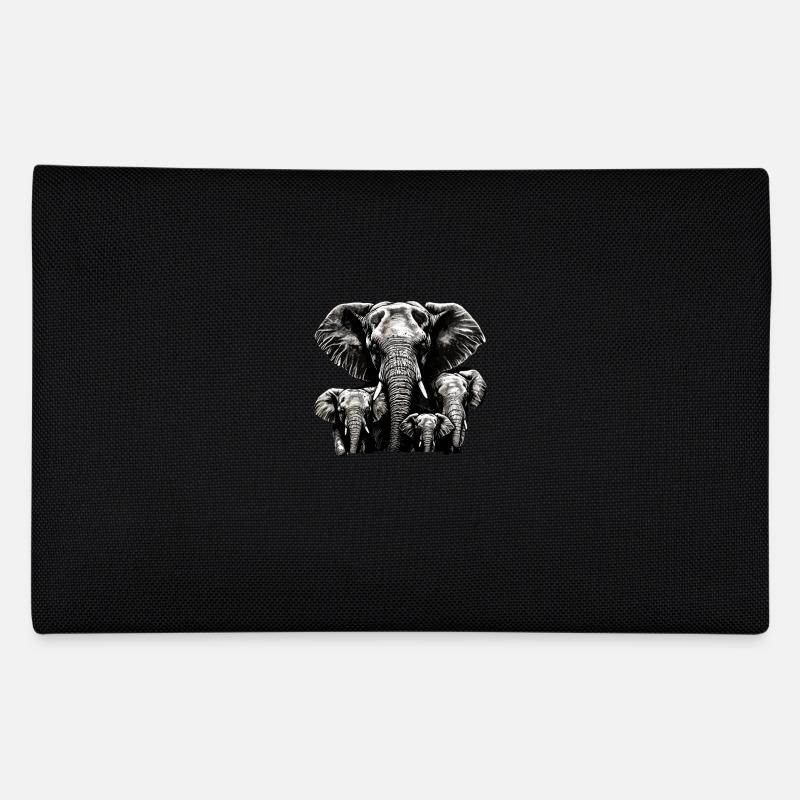Elephant Daddy 3 enfants Trousse