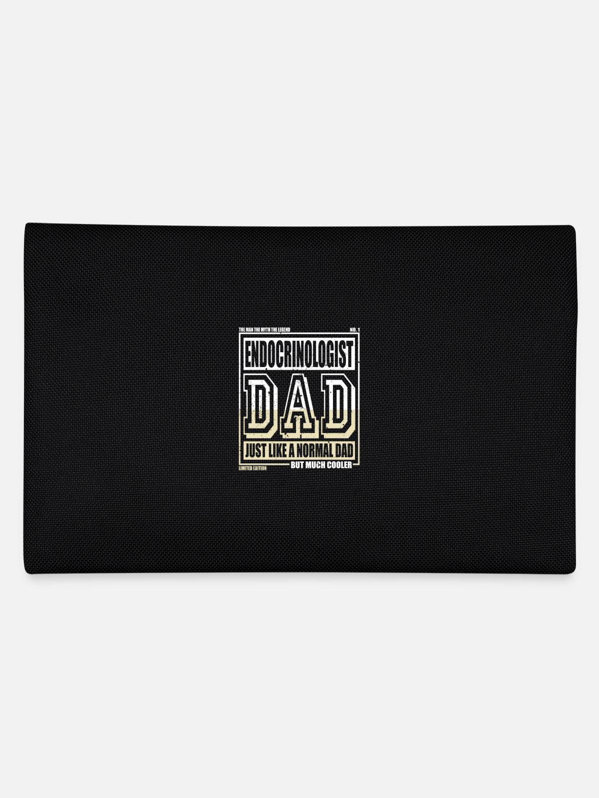 Endocrinologist Dad Gift - Pencil Case - black - Back