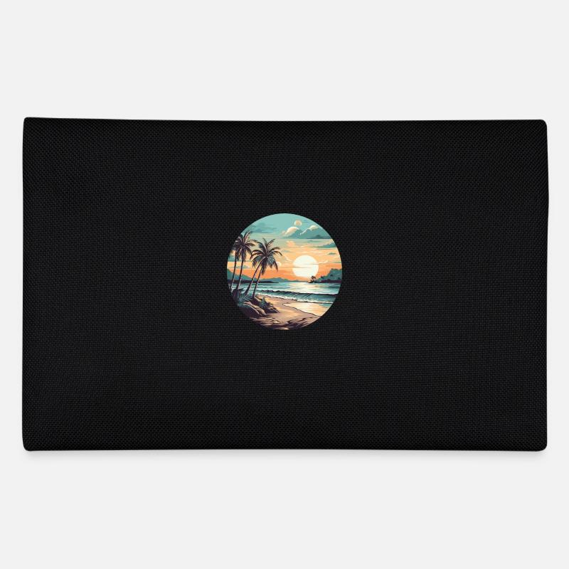 Insel Strand Urlaub Sonne Federtasche