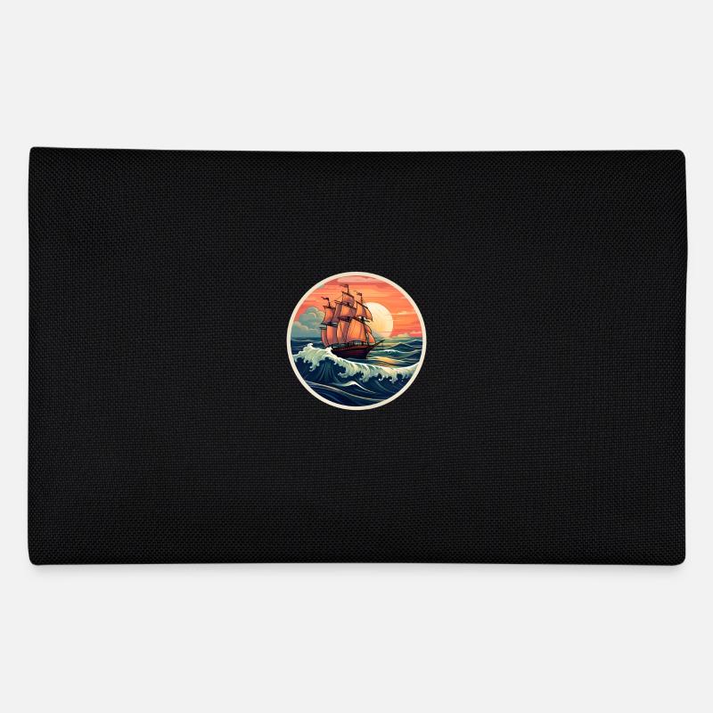 Segelschiff Seemann Federtasche