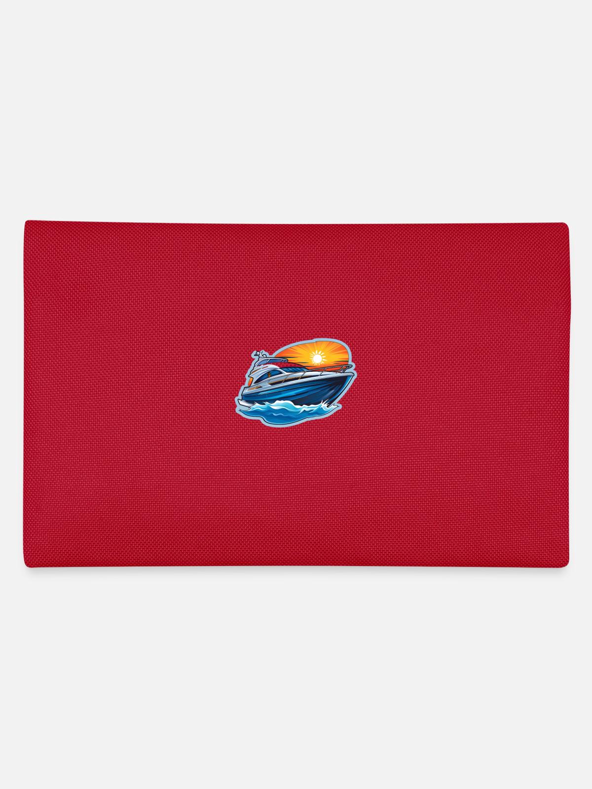Yacht boat - Trousse - rouge - Dos