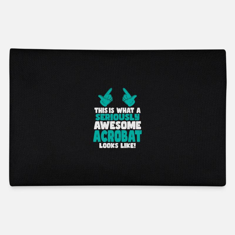 This is what a cool awesome acrobat looks Federtasche