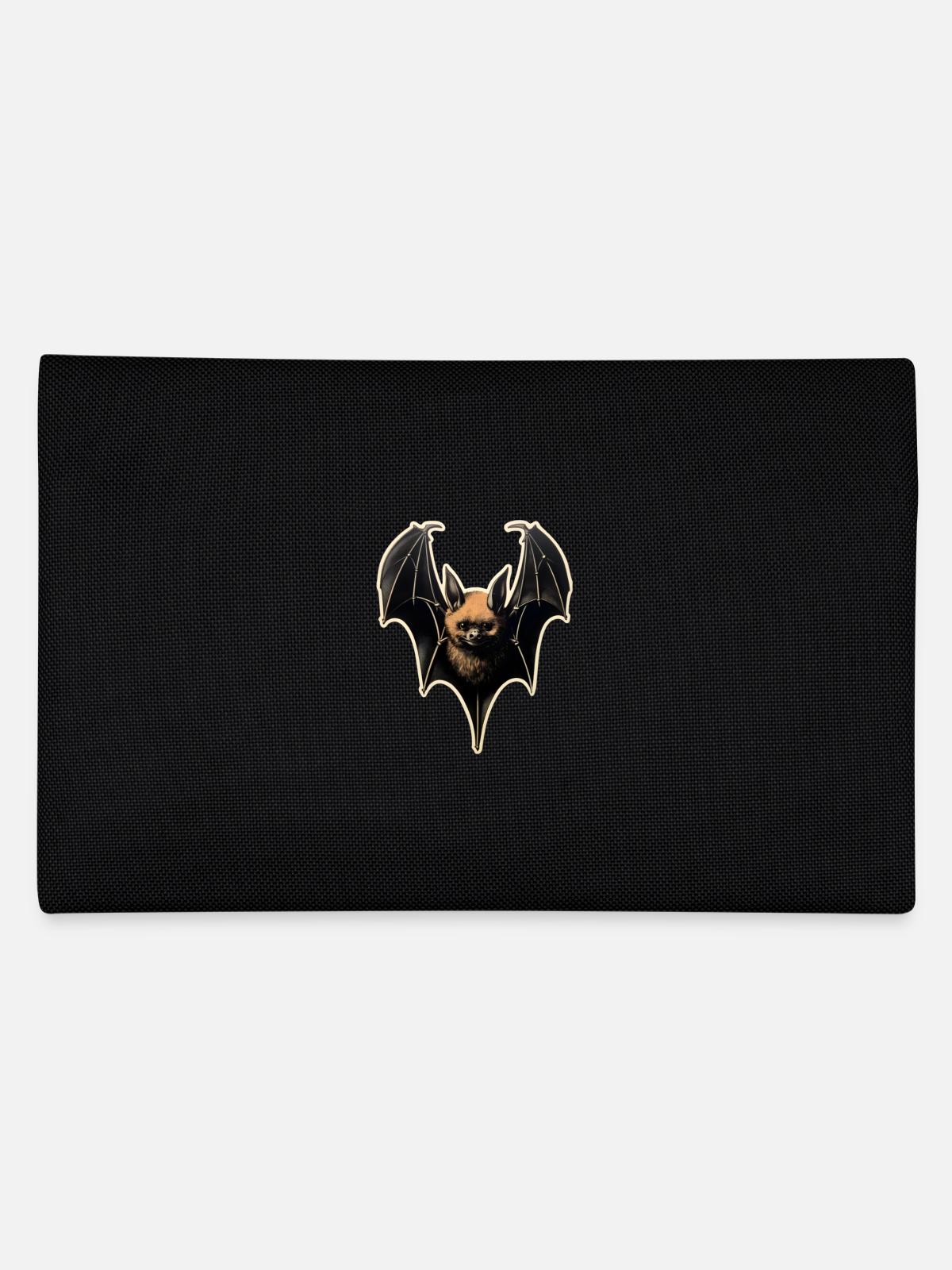 Horror Bat - Pencil Case - black - Back
