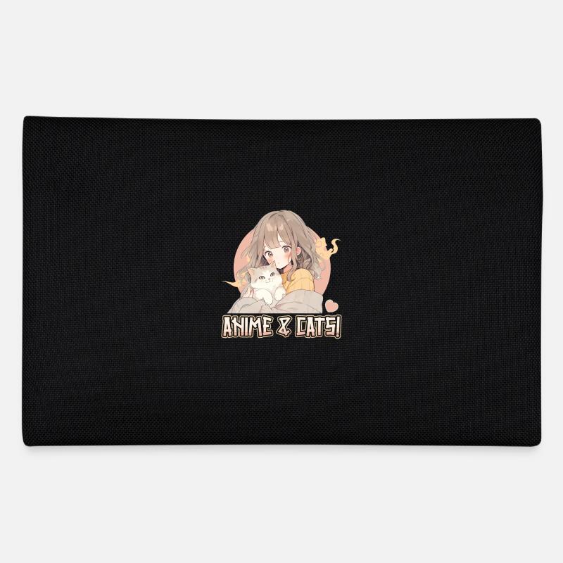Anime and Cats Kawaii Mädchen Anime Federtasche