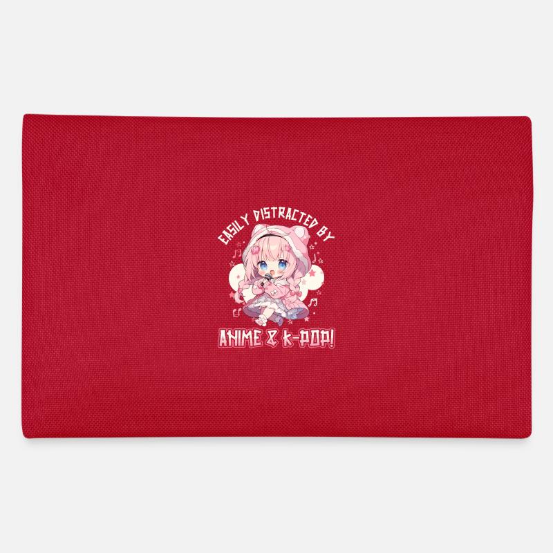 Easily distracted by Anime and K-Pop Pencil Case