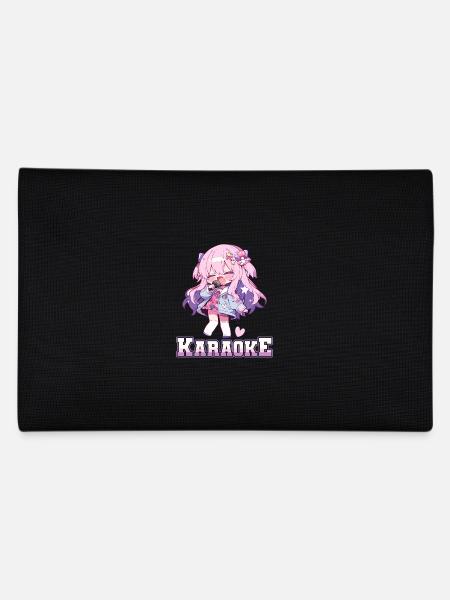 Filles Manga Anime Karaoké - Trousse - noir - Dos