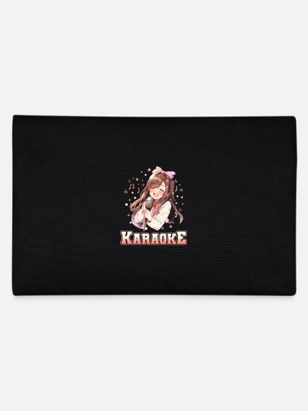 Filles Manga Anime Karaoké - Trousse - noir - Dos