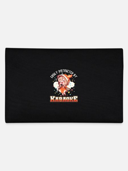 Facilement distrait par le karaoké - Trousse - noir - Dos