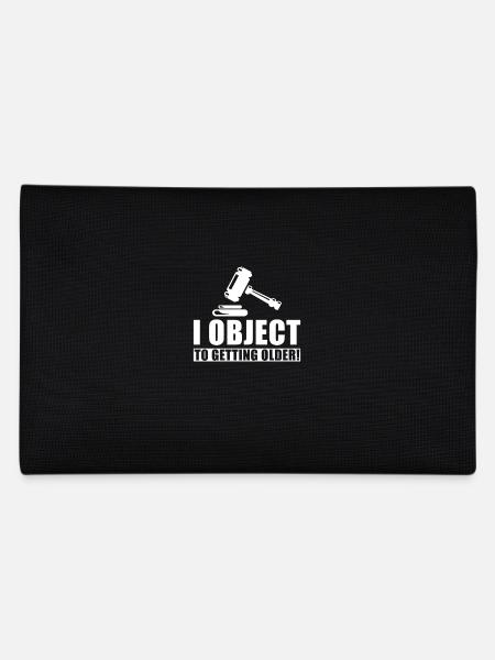 Judge Birthday Present I file an objection - Pencil Case - black - Back