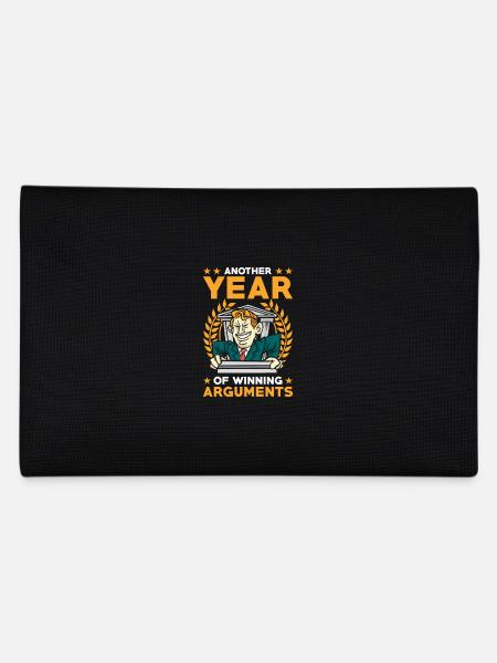 Anwalt Geburtstagsgeschenk - Federtasche - Schwarz - Hinten