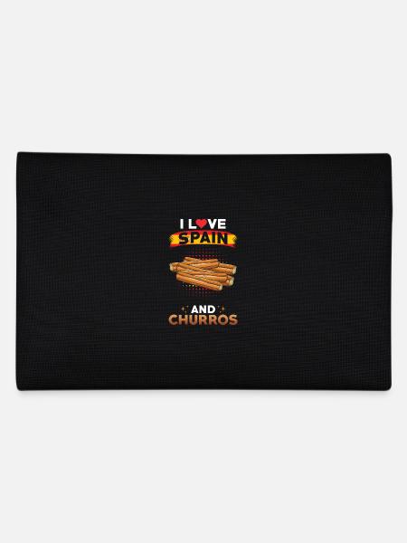 Churros Espagne Cuisine espagnole - Trousse - noir - Dos