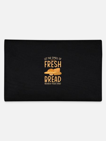 Bread Baker Baking - Pencil Case - black - Back