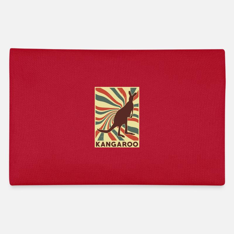 Kangaroo Retro Vintage Pencil Case