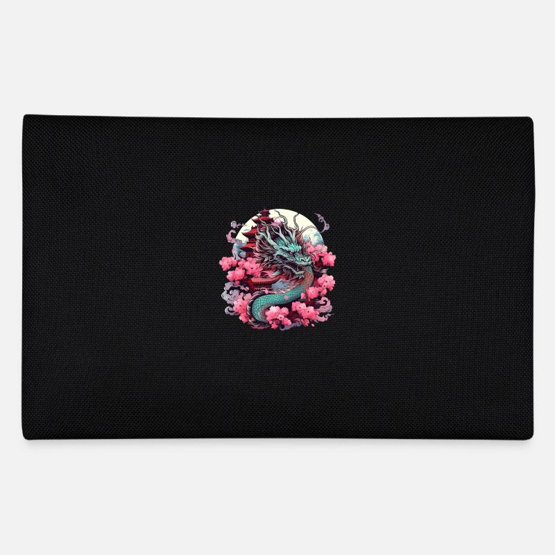 Tokio Asien 80er Japanischer Retro Drache Drachen Federtasche
