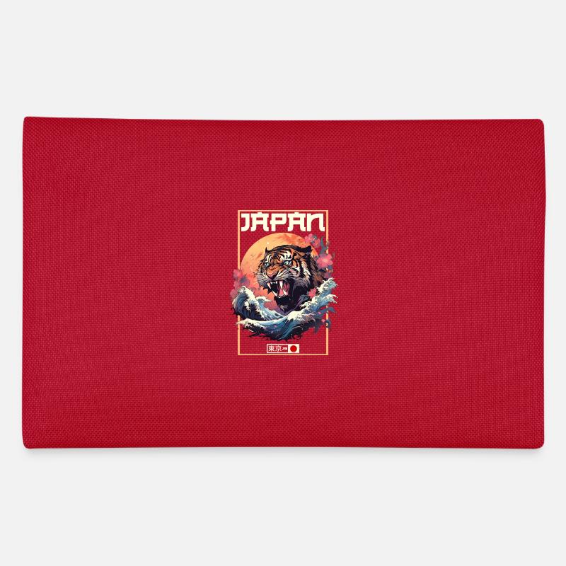 Tokyo Asie 80s Rétro Tiger Japonais Trousse