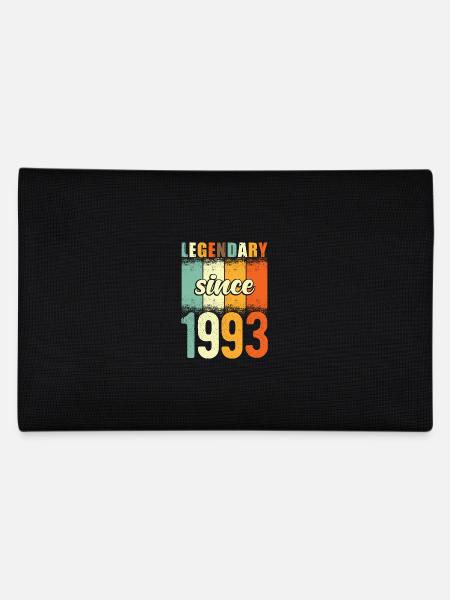 Legendary since 1993 Retro Vintage Birthday - Pencil Case - black - Back
