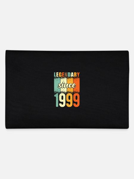 Legendary since 1999 Retro Vintage Birthday - Pencil Case - black - Back