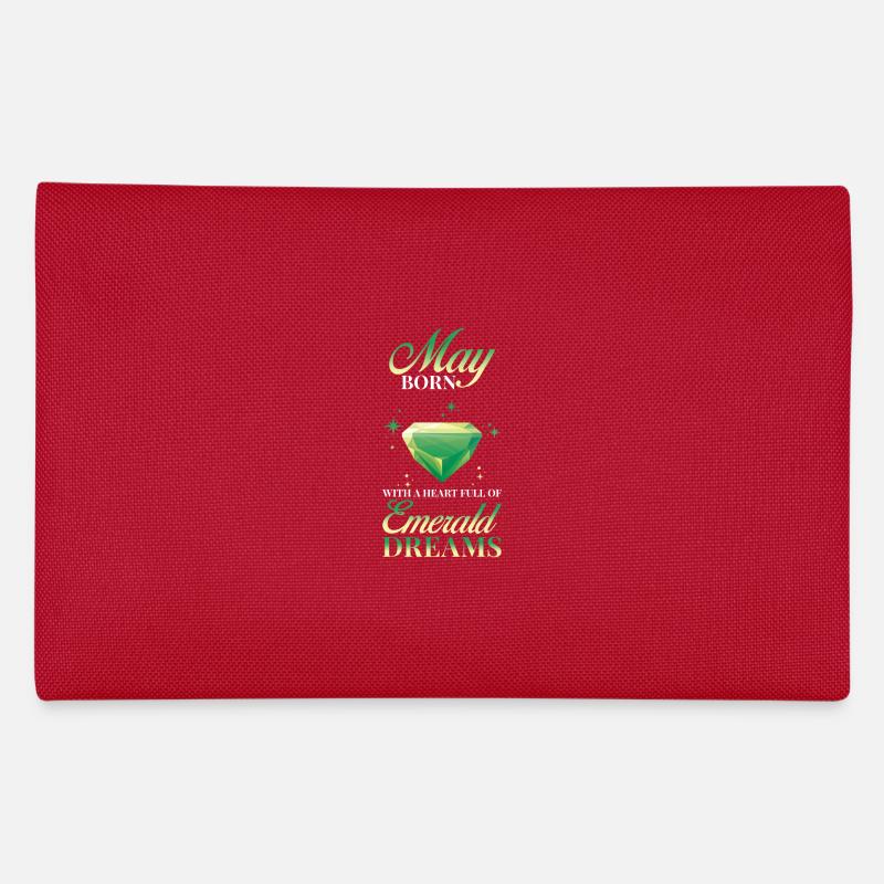 Geburtsstein Mai Smaragd Federtasche