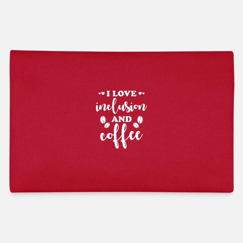 Ich Liebe Inklusion Und Kaffee Federtasche