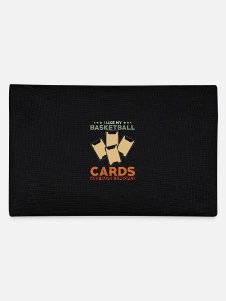 Basketball Sammelkarten Sammler - Federtasche - Schwarz - Hinten