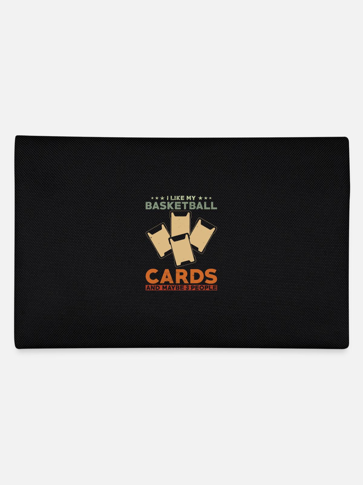 Basketball Sammelkarten Sammler - Federtasche - Schwarz - Hinten