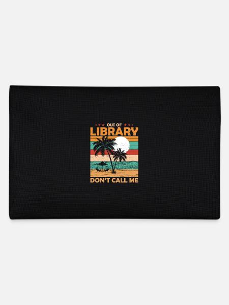 Librarian Librarian Pension Gift - Pencil Case - black - Back
