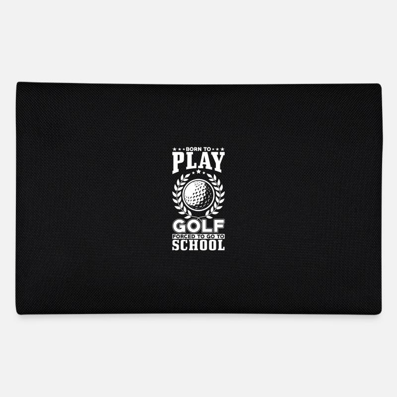 Zum Golf Spielen Geboren Federtasche