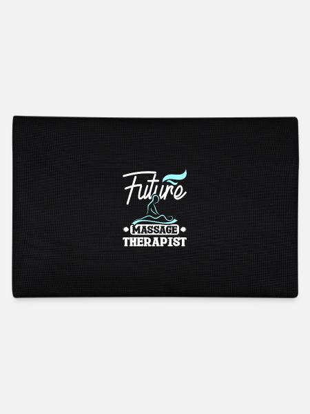 Masseuse Massage Therapy Future Massage therapist - Pencil Case - black - Back