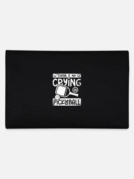 Il n’y a pas de pleurs au pickleball - Trousse - noir - Dos