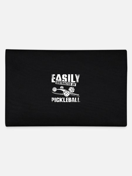 Facilement distrait par le pickleball - Trousse - noir - Dos