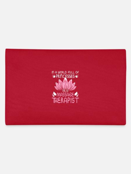 Girl Prinzess Massage therapist - Federtasche - Rot - Hinten