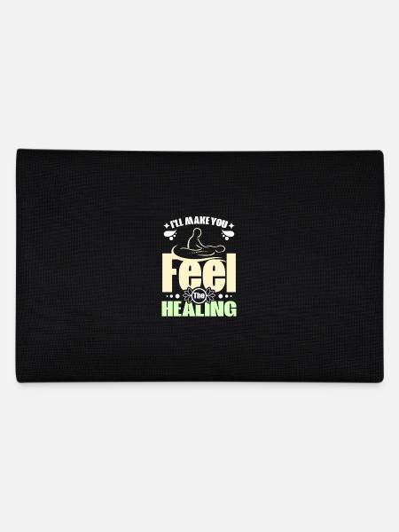 I'll make you feel the healing Massage therapist - Pencil Case - black - Back