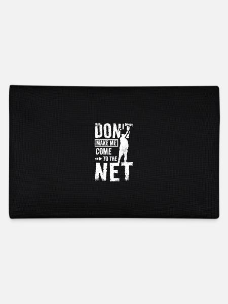Ne me faites pas venir au filet de pickleball - Trousse - noir - Dos