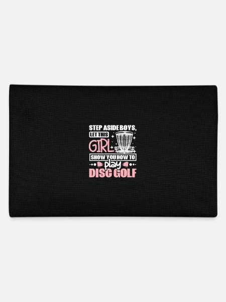 Laissez cette fille vous montrer comment jouer au Disc Golf - Trousse - noir - Dos