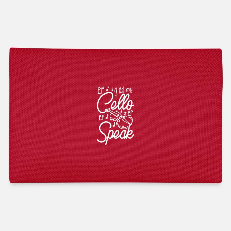 Cellist I let my Cello speak Federtasche