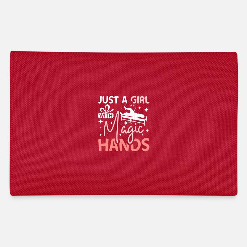 Just a girl with magic hands Chiropractor Federtasche